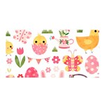 Cute Easter Bunny, Koteto, Animal, Baby Satin Wrap 35  x 70 