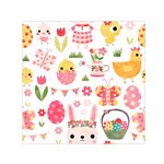 Cute Easter Bunny, Koteto, Animal, Baby Square Satin Scarf (30  x 30 )