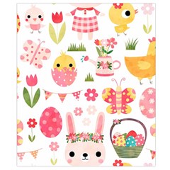 Cute Easter Bunny, Koteto, Animal, Baby Belt Pouch Bag (Small) from ArtsNow.com Back Strap