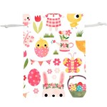 Cute Easter Bunny, Koteto, Animal, Baby Lightweight Drawstring Pouch (XL)