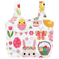 Cute Easter Bunny, Koteto, Animal, Baby Full Print Recycle Bag (XXL) from ArtsNow.com Front