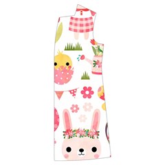 Cute Easter Bunny, Koteto, Animal, Baby Kids  Long Sleeve Velvet Lounge Robe from ArtsNow.com Front Left