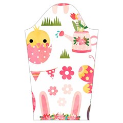 Cute Easter Bunny, Koteto, Animal, Baby Kids  Long Sleeve Velvet Lounge Robe from ArtsNow.com Sleeve Right