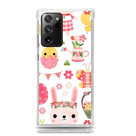 Cute Easter Bunny, Koteto, Animal, Baby Samsung Galaxy Note 20 Ultra TPU UV Case from ArtsNow.com Front