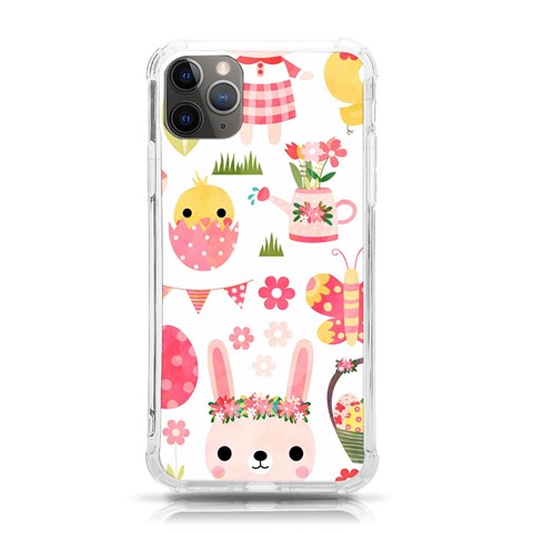 Cute Easter Bunny, Koteto, Animal, Baby iPhone 11 Pro Max 6.5 Inch TPU UV Print Case from ArtsNow.com Front