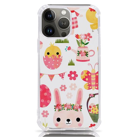 Cute Easter Bunny, Koteto, Animal, Baby iPhone 13 Pro Max TPU UV Print Case from ArtsNow.com Front