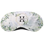 Personalized Initial Name Marble Sleep Mask Sleep Mask