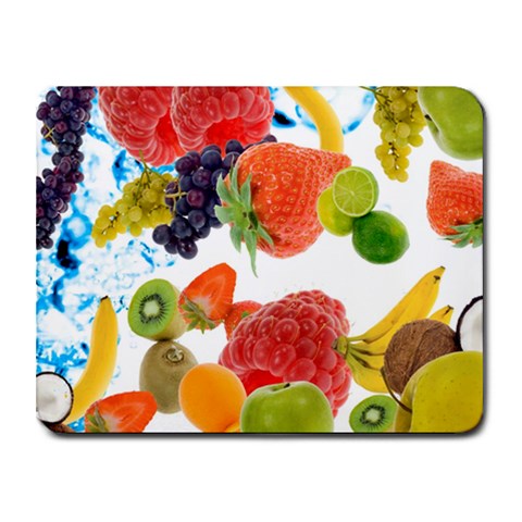 Fruits, Drip, Fruit, Paint, Spring Small Mousepad from ArtsNow.com Front