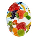 Fruits, Drip, Fruit, Paint, Spring Ornament (Oval)