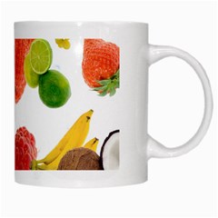 Fruits, Drip, Fruit, Paint, Spring White Mug from ArtsNow.com Right