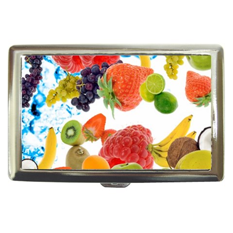 Fruits, Drip, Fruit, Paint, Spring Cigarette Money Case from ArtsNow.com Front