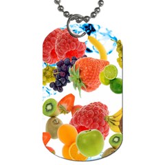 Fruits, Drip, Fruit, Paint, Spring Dog Tag (Two Sides) from ArtsNow.com Front