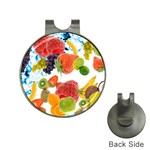 Fruits, Drip, Fruit, Paint, Spring Hat Clips with Golf Markers