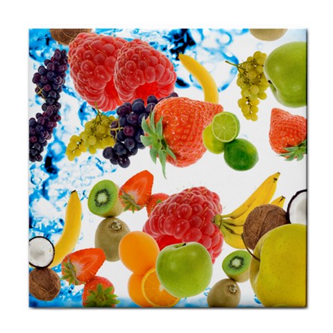 Fruits, Drip, Fruit, Paint, Spring Face Towel from ArtsNow.com Front