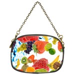 Fruits, Drip, Fruit, Paint, Spring Chain Purse (One Side)