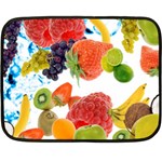 Fruits, Drip, Fruit, Paint, Spring Fleece Blanket (Mini)