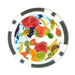 Fruits, Drip, Fruit, Paint, Spring Poker Chip Card Guard (10 pack)