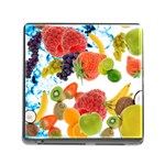 Fruits, Drip, Fruit, Paint, Spring Memory Card Reader (Square 5 Slot)