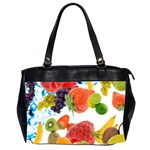 Fruits, Drip, Fruit, Paint, Spring Oversize Office Handbag (2 Sides)