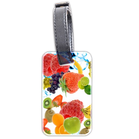 Fruits, Drip, Fruit, Paint, Spring Luggage Tag (two sides) from ArtsNow.com Front