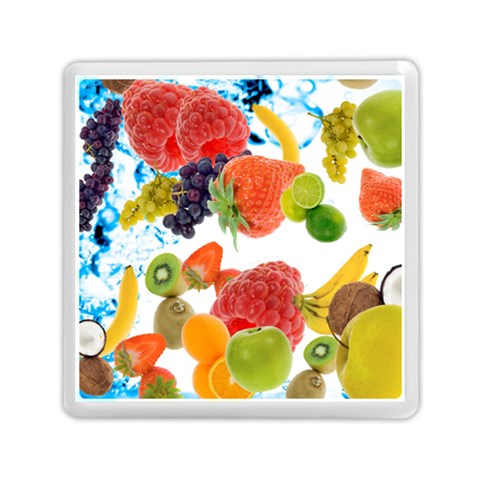 Fruits, Drip, Fruit, Paint, Spring Memory Card Reader (Square) from ArtsNow.com Front