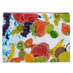 Fruits, Drip, Fruit, Paint, Spring Cosmetic Bag (XXL) from ArtsNow.com Back