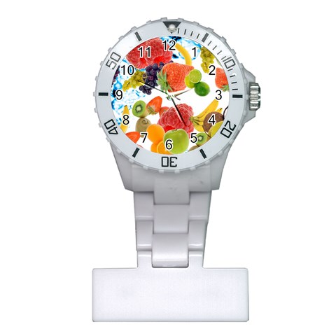 Fruits, Drip, Fruit, Paint, Spring Plastic Nurses Watch from ArtsNow.com Front