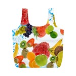 Fruits, Drip, Fruit, Paint, Spring Full Print Recycle Bag (M)