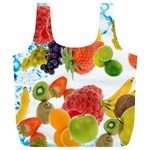 Fruits, Drip, Fruit, Paint, Spring Full Print Recycle Bag (XL)