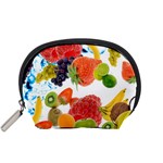 Fruits, Drip, Fruit, Paint, Spring Accessory Pouch (Small)