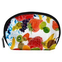 Fruits, Drip, Fruit, Paint, Spring Accessory Pouch (Large) from ArtsNow.com Front