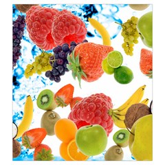 Fruits, Drip, Fruit, Paint, Spring Drawstring Pouch (Medium) from ArtsNow.com Front