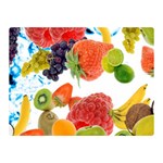 Fruits, Drip, Fruit, Paint, Spring Two Sides Premium Plush Fleece Blanket (Mini)