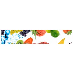 Fruits, Drip, Fruit, Paint, Spring Small Premium Plush Fleece Scarf from ArtsNow.com Front