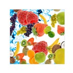 Fruits, Drip, Fruit, Paint, Spring Square Satin Scarf (30  x 30 )