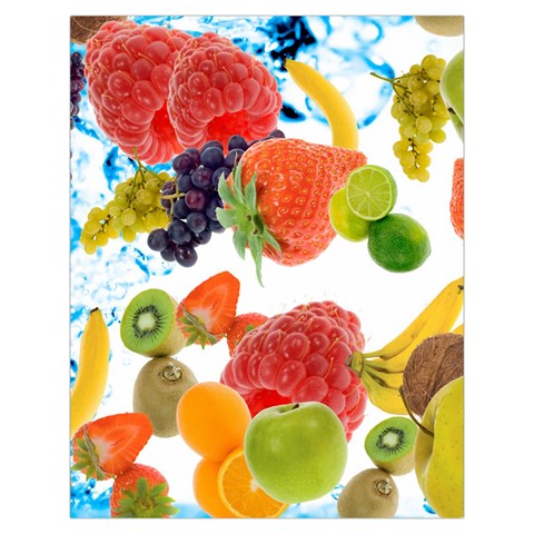 Fruits, Drip, Fruit, Paint, Spring Toiletries Pouch from ArtsNow.com Back