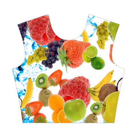 Fruits, Drip, Fruit, Paint, Spring Cotton Crop Top from ArtsNow.com Front