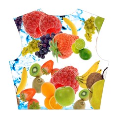 Fruits, Drip, Fruit, Paint, Spring Cotton Crop Top from ArtsNow.com Back