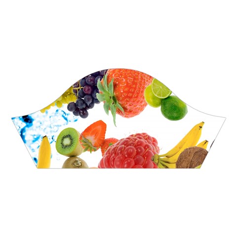 Fruits, Drip, Fruit, Paint, Spring Cotton Crop Top from ArtsNow.com Left Sleeve