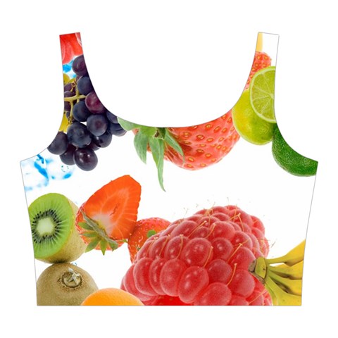 Fruits, Drip, Fruit, Paint, Spring Midi Sleeveless Dress from ArtsNow.com Top Back