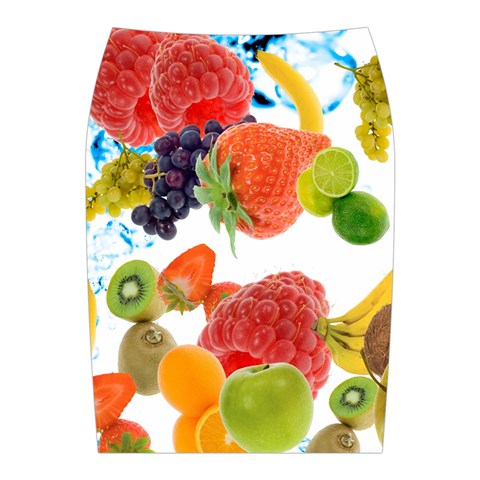 Fruits, Drip, Fruit, Paint, Spring Midi Wrap Pencil Skirt from ArtsNow.com Back