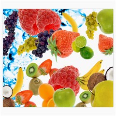 Fruits, Drip, Fruit, Paint, Spring Roll Up Canvas Pencil Holder (S) from ArtsNow.com Front