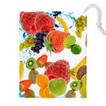 Fruits, Drip, Fruit, Paint, Spring Drawstring Pouch (5XL)