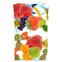 Fruits, Drip, Fruit, Paint, Spring Kids  Stylish Hooded Puffer Vest from ArtsNow.com Back