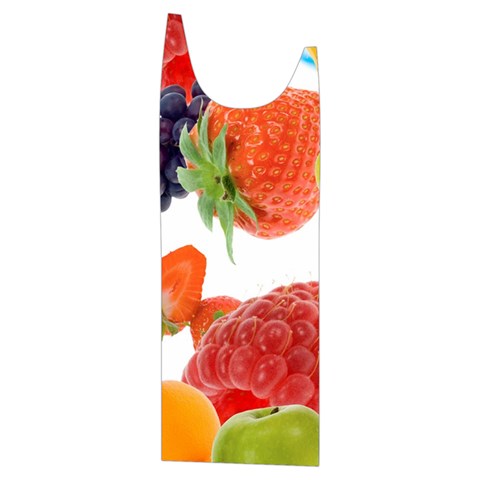 Fruits, Drip, Fruit, Paint, Spring Kids  Stylish Hooded Puffer Vest from ArtsNow.com Front Left Side