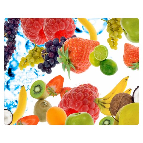 Fruits, Drip, Fruit, Paint, Spring Premium Plush Fleece Blanket (Medium) from ArtsNow.com 60 x50  Blanket Front