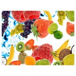 Fruits, Drip, Fruit, Paint, Spring Premium Plush Fleece Blanket (Extra Small)