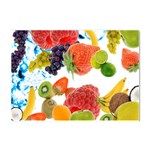 Fruits, Drip, Fruit, Paint, Spring Crystal Sticker (A4)