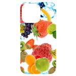 Fruits, Drip, Fruit, Paint, Spring iPhone 14 Pro Max Black UV Print Case