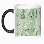 Green Christmas Trees, Cute, Doodle Morph Mug